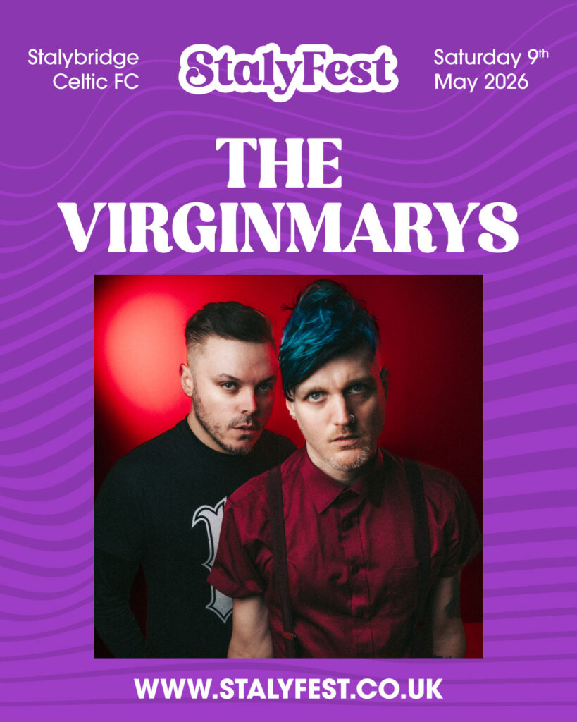The Virginmarys are joining us on Saturday 9th May 2026